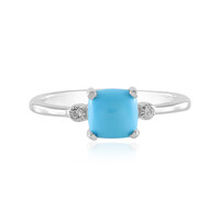 Sleeping Beauty Turquoise Silver Ring (Faszination Türkis)