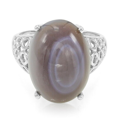 Botswana Agate Silver Ring