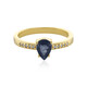 Blue Sapphire Silver Ring