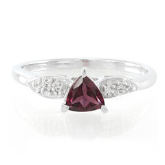 Rajasthan Rhodolite Silver Ring