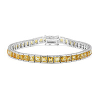 Citrine Silver Bracelet