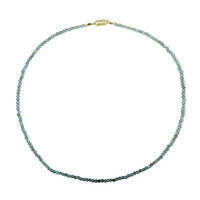 Indicolite Silver Necklace (Adela Silber)