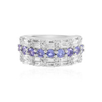 Tanzanite Silver Ring