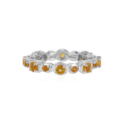 Citrine Silver Ring