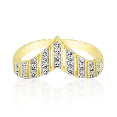 9K SI1 (G) Diamond Gold Ring (Annette)