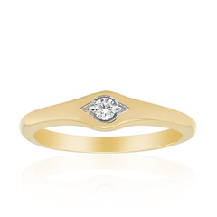 9K IF (D) Diamond Gold Ring