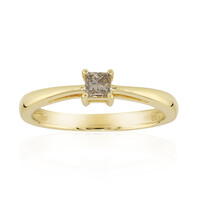 9K I3 Argyle Cognac Diamond Gold Ring (Mark Tremonti)