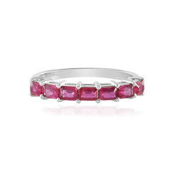 Madagascar Ruby Silver Ring