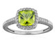 Arizona Peridot Silver Ring