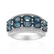 London Blue Topaz Silver Ring