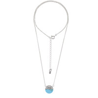 Turquoise Silver Necklace