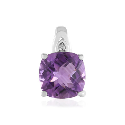 Amethyst Silver Pendant