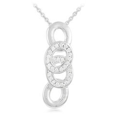 Zircon Silver Necklace