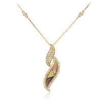 14K Mother of Pearl Gold Necklace (CIRARI)