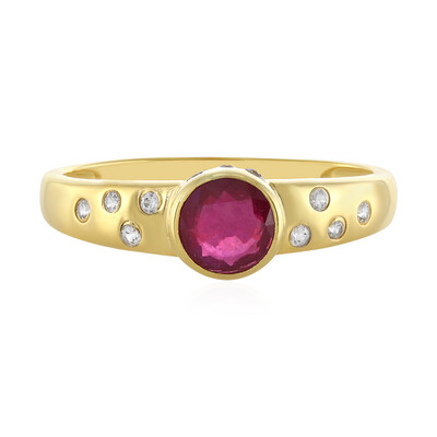 Madagascar Ruby Silver Ring