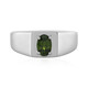 Ceylon Green Zircon Silver Ring