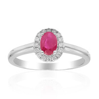 10K AAA Mozambique Ruby Gold Ring