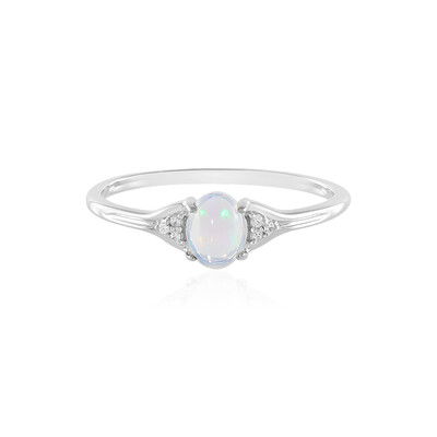 Welo Opal Silver Ring