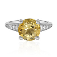 Citrine Silver Ring