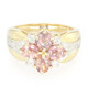 18K Unheated Padparadscha Sapphire Gold Ring (AMAYANI)