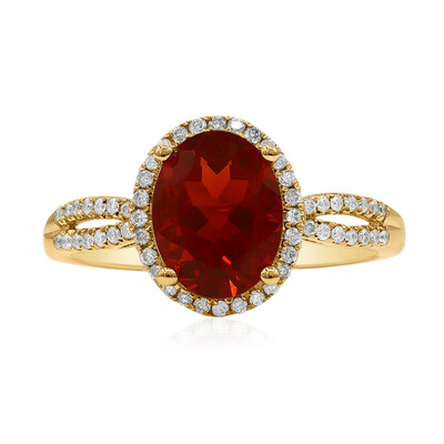 14K Mexican Fire Opal Gold Ring (CIRARI)