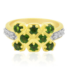 Russian Diopside Silver Ring (Remy Rotenier)