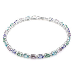 Ratanakiri Zircon Silver Bracelet