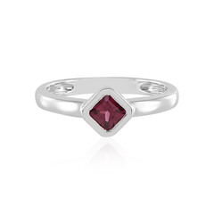 Rhodolite Silver Ring