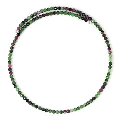 Ruby in Zoisite Steel Choker (Riya)