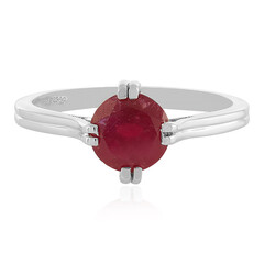 Madagascar Ruby Silver Ring