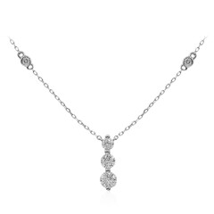 14K SI2 (H) Diamond Gold Necklace (CIRARI)