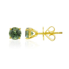 18K Madagascan Demantoid Gold Earrings (John Ferry)