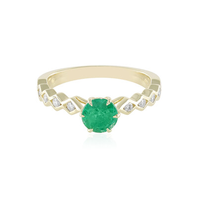 9K Zambian Emerald Gold Ring (de Melo)