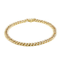 14K I1 (H) Diamond Gold Bracelet (CIRARI)