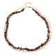 Fancy Tourmaline Silver Necklace