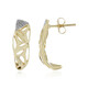 9K I2 (I) Diamond Gold Earrings (Ornaments by de Melo)