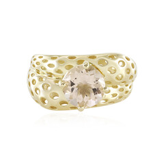 9K AAA Madagascan Morganite Gold Ring (Ornaments by de Melo)