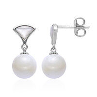 Mother of Pearl Silver Earrings