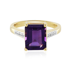 Zambian Amethyst Silver Ring