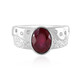 Madagascar Ruby Silver Ring (de Melo)