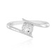 White Topaz Silver Ring