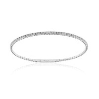 14K I1 (H) Diamond Gold Bangle (CIRARI)