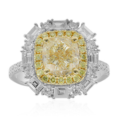 18K SI2 Yellow Diamond Gold Ring (CIRARI)