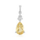 Citrine Silver Pendant