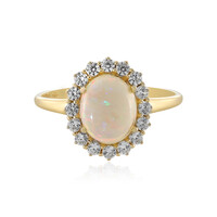 9K Australian Opal Gold Ring (Adela Gold)