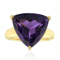 9K Uruguayan Amethyst Gold Ring