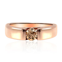 14K VS1 Argyle Rose De France Diamond Gold Ring