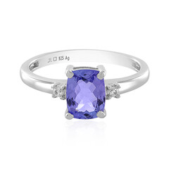 Tanzanite Silver Ring