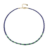 Zambian Emerald Silver Necklace