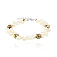 Freshwater pearl Silver Bracelet (TPC)